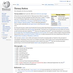 Tierney Sutton