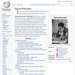 Tigran Petrossian