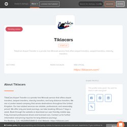 Tiklacars profile at Startupxplore