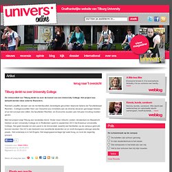 Univers: *Tilburg denkt na over University College