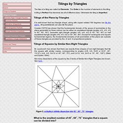 Tiling by Similar Triangles