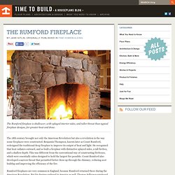 Time to Build - The Rumford Fireplace