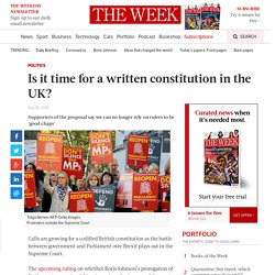 Is it time for a written constitution in the UK?