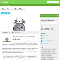Time Saving Tech Tools