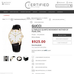 Gucci G-Timeless YA1264044 Ladies Analog