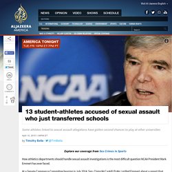 Timeline: Alleged Rapist Athletics Transfer