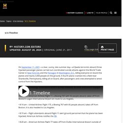 9/11 Timeline - Videos, World Trade Center Attacks - HISTORY