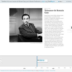Chronologie de la vie et oeuvre de Romain Gary par la librairie Feedbooks