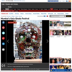 The Times of India Kala Ghoda Arts Festival kicked off in Mumbai.