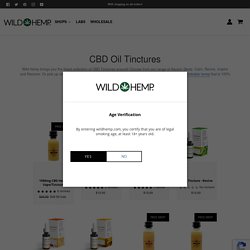 CBD Tinctures for Sale