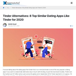 Similar Dating Apps Like Tinder