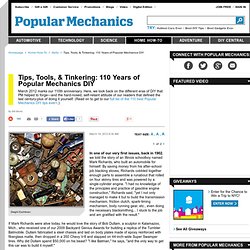 Tips, Tools, & Tinkering: 110 Years of <em>Popular Mechanics</em> DIY