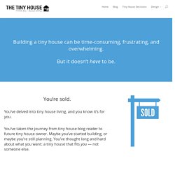 Tiny House Decisions - The Tiny House