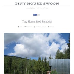 Tiny House Shed Remodel