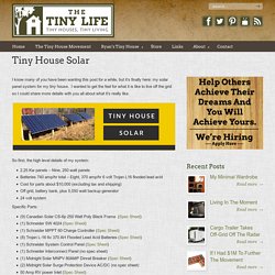 Tiny House Solar