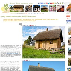 A tiny straw bale home for £10,000 in Poland
