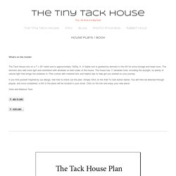 Tiny Tack House Plans — The Tiny Tack House