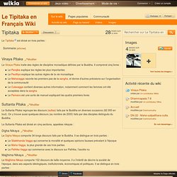 Le Tipitaka en Français