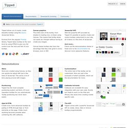 Tipped - The Javascript Tooltip Framework