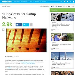 10 Tips for Better Startup Marketing