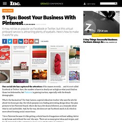 9 Tips: Boost Your Business With Pinterest