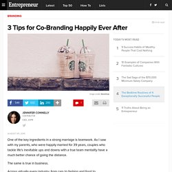 3 Tips for Co-Branding Happily Ever After