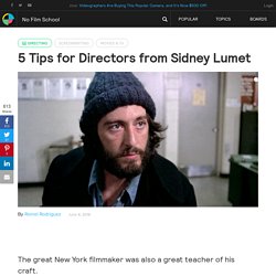 5 Tips for Directors from Sidney Lumet