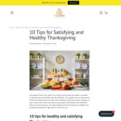 10 Tips for Healthy Thanksgiving