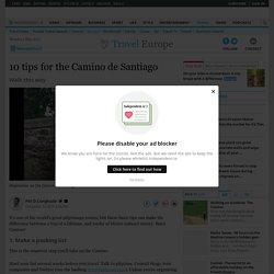 10 tips for the Camino de Santiago
