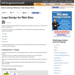 Tips and Guidance for Designing Logos for the Web