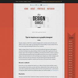 16 tips to improve as a graphic designer