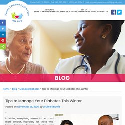 Tips to Manage Your Diabetes This Winter