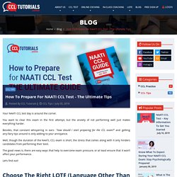 Tips To Prepare For NAATI CCL Test