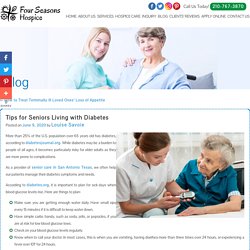 Tips for Seniors Living with Diabetes