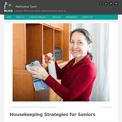 Tips for Seniors When Housekeeping
