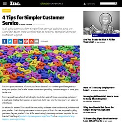 4 Tips for Simpler Customer Service