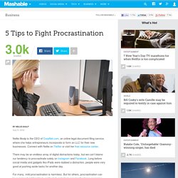 5 Tips to Fight Procrastination