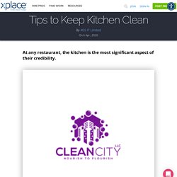 Tips to Keep Kitchen Clean