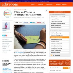 8 Tips and Tricks to Redesign Your Classroom