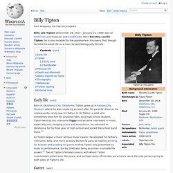 Billy Tipton