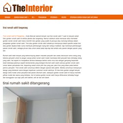 tirai rumah sakit tangerang - solusiinterior.web.id