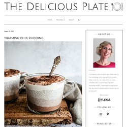 Tiramisu Chia Pudding - The Delicious plate