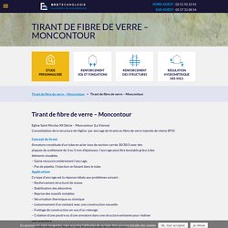 Tirant de fibre de verre - Moncontour - BRS Technologie