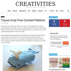 Tissue Cozy Free Crochet Patterns -