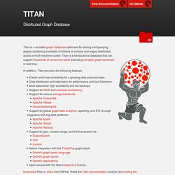 Titan: Distributed Graph Database