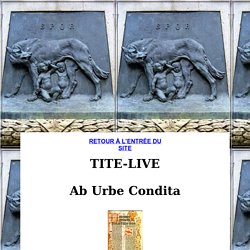 Tite-Live : Ab urbe condita