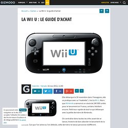 Quels titres pour accompagner sa Wii U au lancement