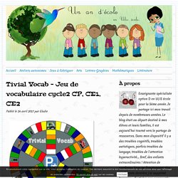 Tivial Vocab - Jeu de vocabulaire cycle2 CP, CE1, CE2