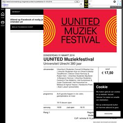 UUNITED Muziekfestival - TivoliVredenburg