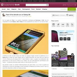 Tizen 3.0 se dévoile sur un Galaxy S4